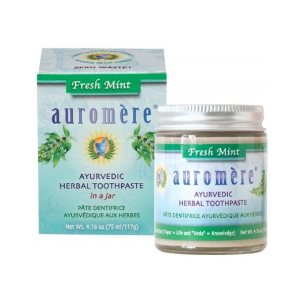 auromere fresh mint toothpaste