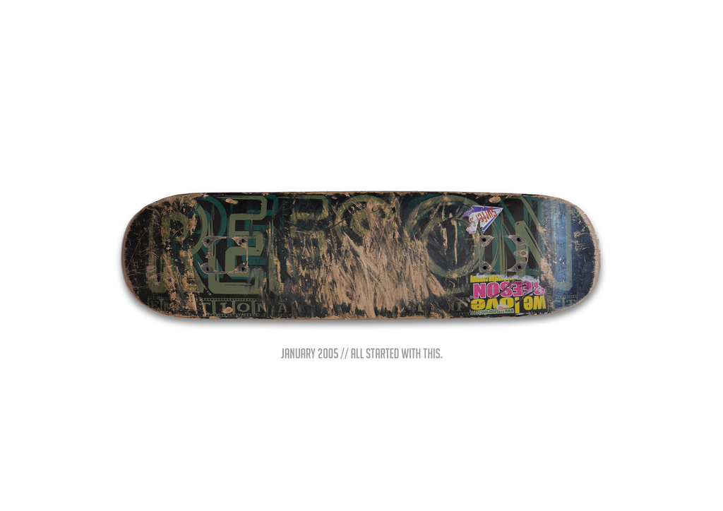 reeson skateboard deck