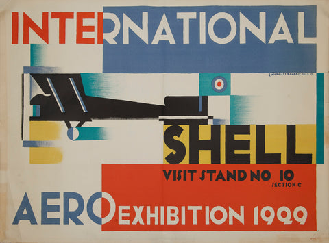 Shell oil poster, Edward Mcknight Kauffer
