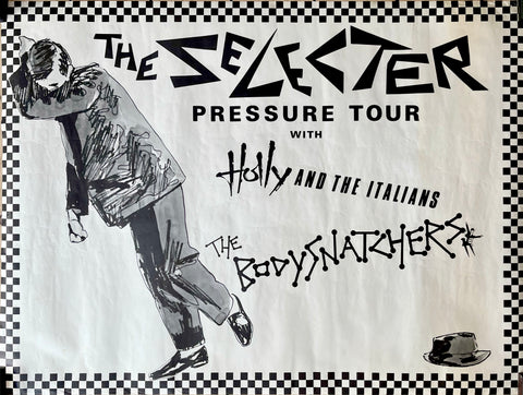 “The Selecter Pressure Tour” Tour Poster, 1980