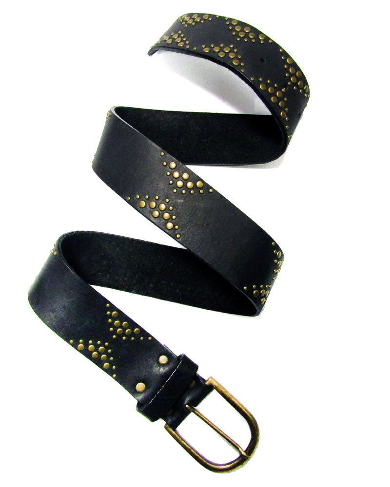 Brass Studded Belt