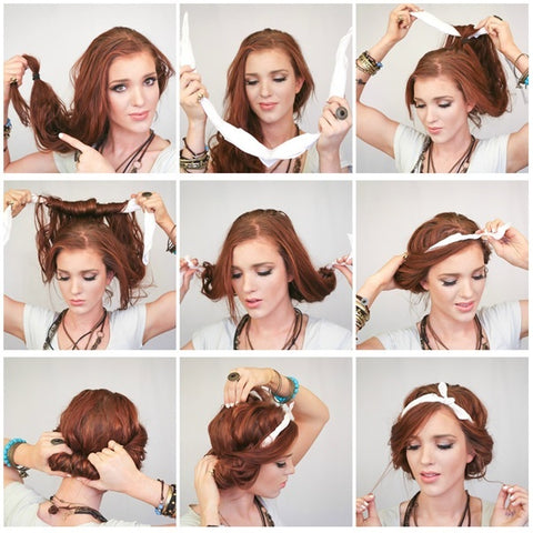Mia Lou hair styling and hair color