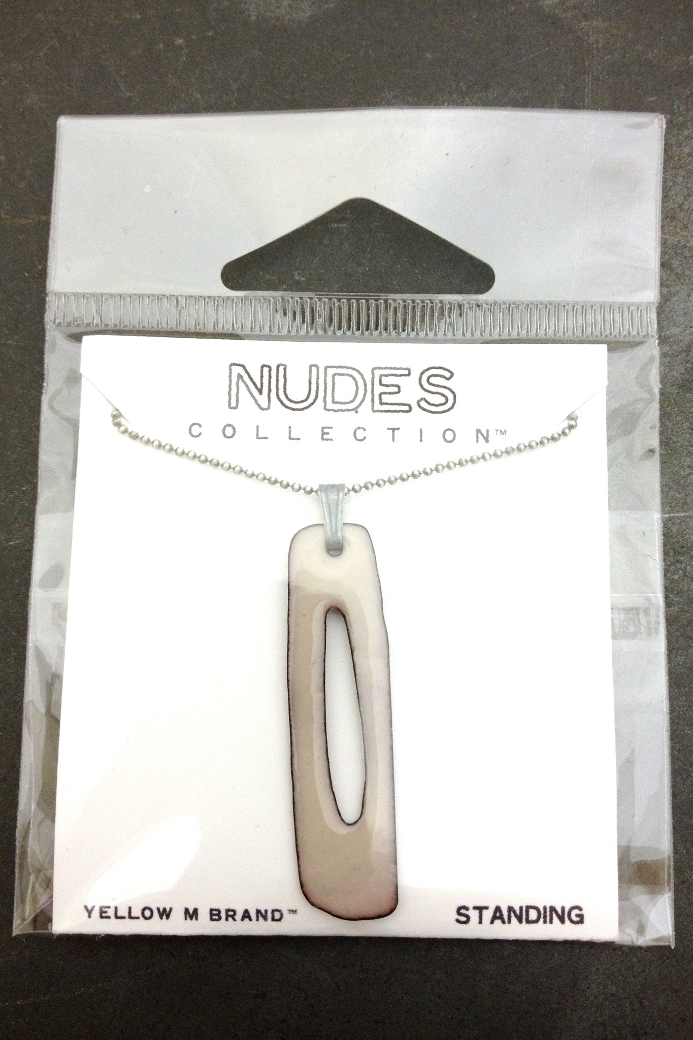 Nudes Collection Enamel Pendant - STANDING