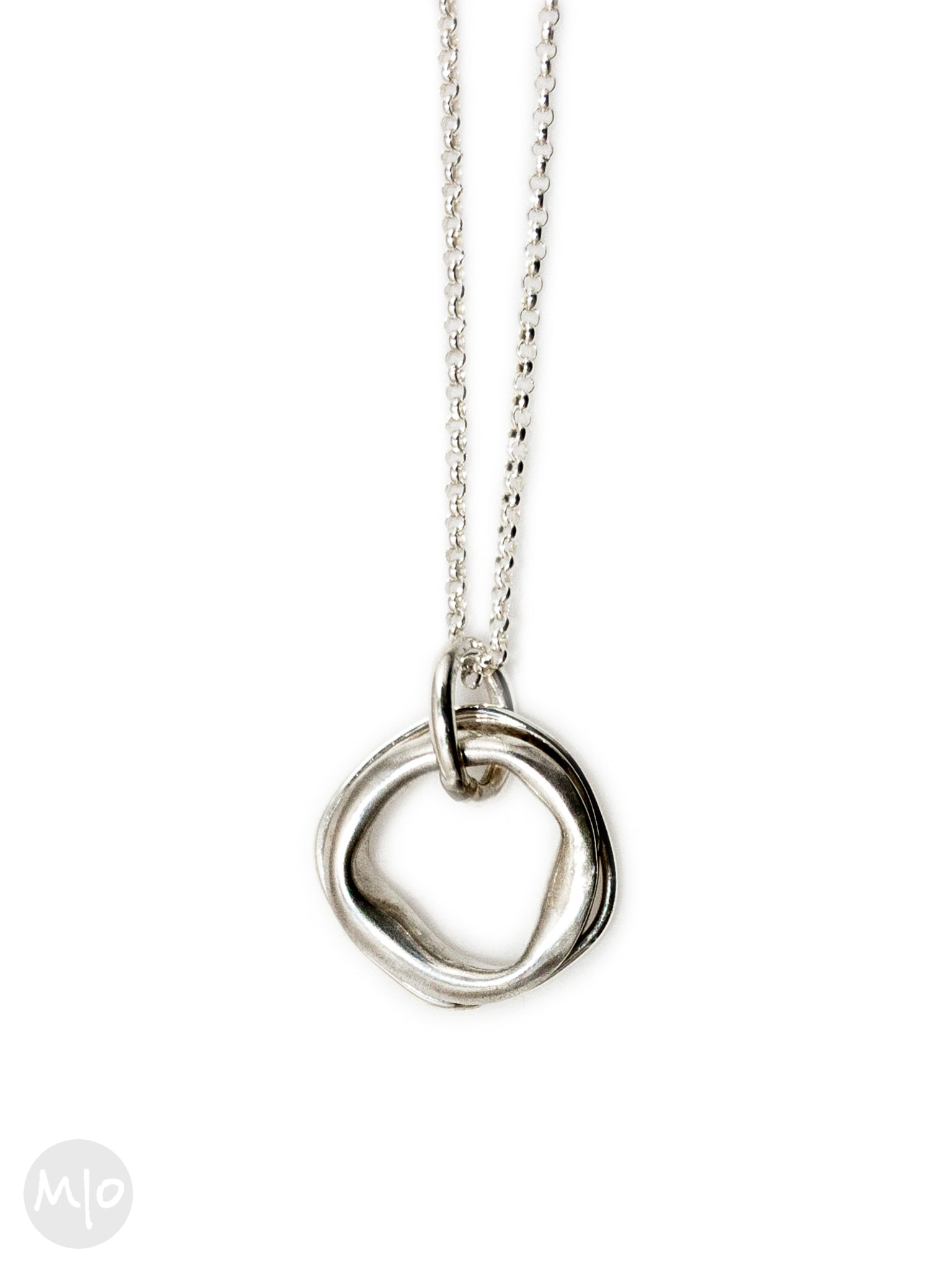 On Track Medium Pendant, Polished