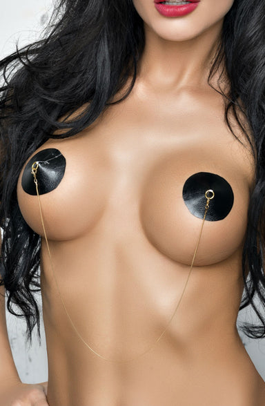 NC017 Black Nipple Covers