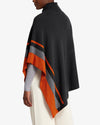 Picture of Pure Cashmere Asymmetric Poncho