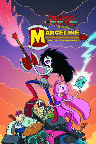 ADVENTURE TIME MARCELINE & THE SCREAM QUEENS TP VOL 01 COVER