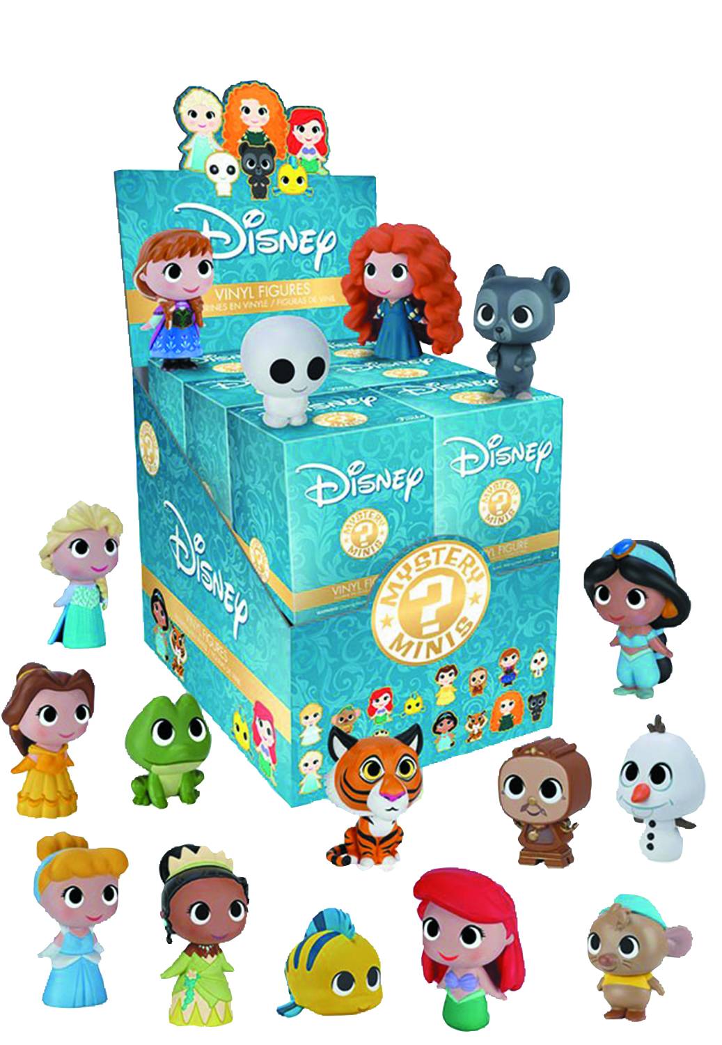 DISNEY PRINCESSES MYSTERY MINIS SER 1 12PC BMB DISP