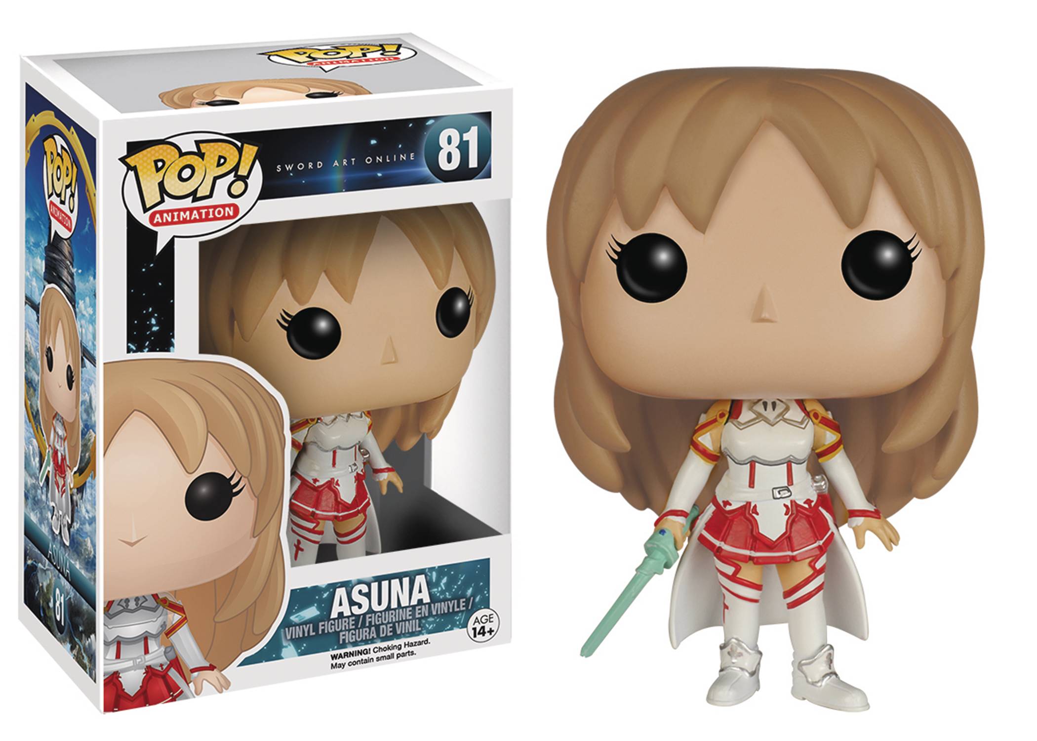 POP ANIME SWORD ART ONLINE ASUNA VINYL FIG