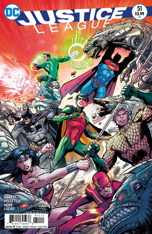 JUSTICE LEAGUE #51 COVER