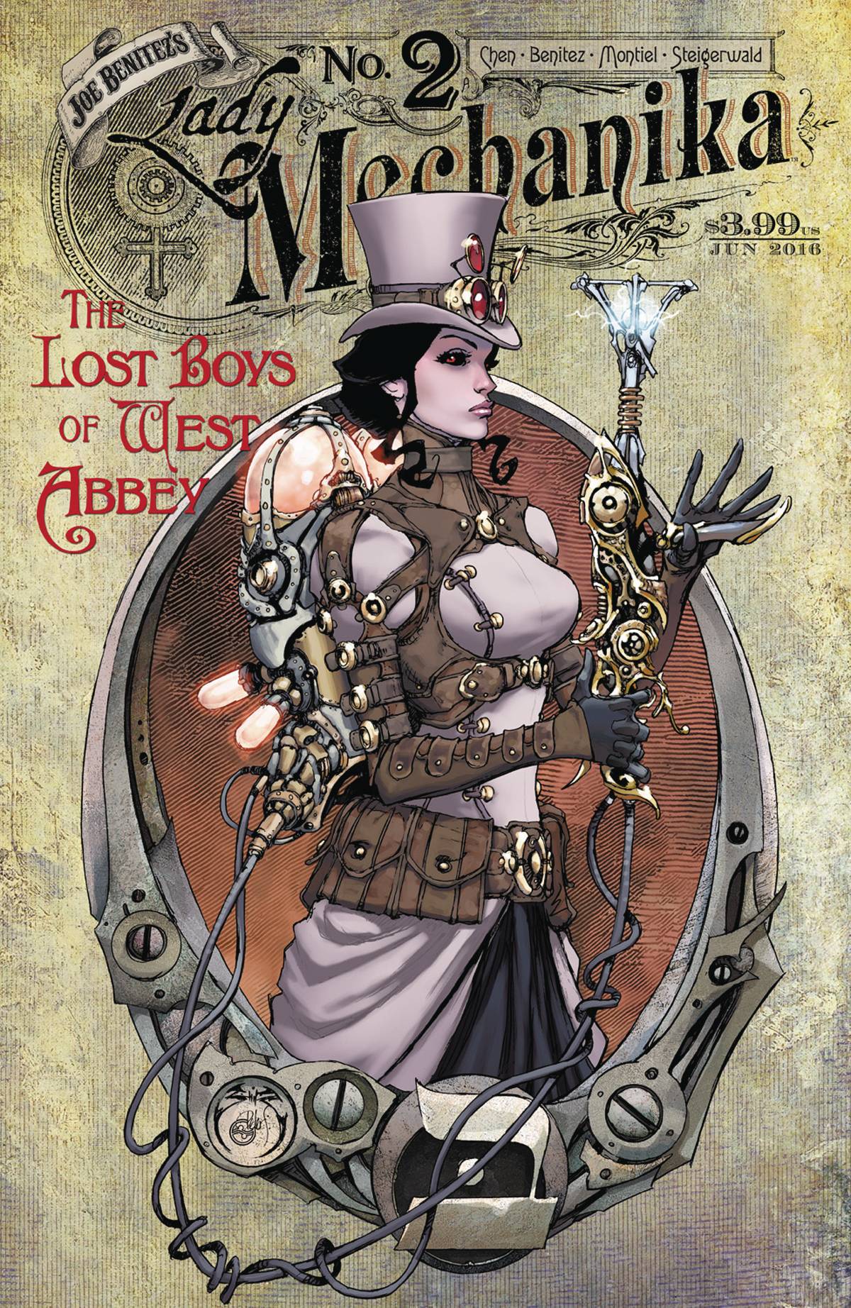 LADY MECHANIKA LOST BOYS OF WEST ABBEY #2