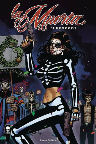 LA MUERTA DESCENT #1 BONES ED (MR) COVER