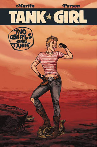 TANK GIRL 2 GIRLS 1 TANK #2 (OF 4) CVR B DOYLE (MR) COVER