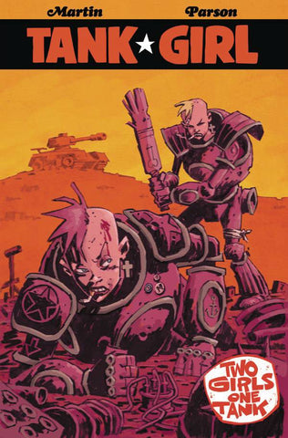 TANK GIRL 2 GIRLS 1 TANK #2 (OF 4) CVR C DAVIS (MR) COVER