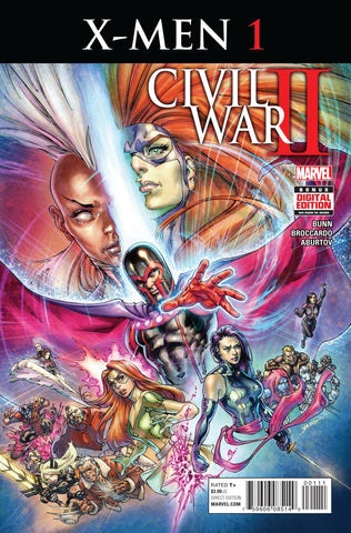 CIVIL WAR II X-MEN #1 (OF 4) COVER