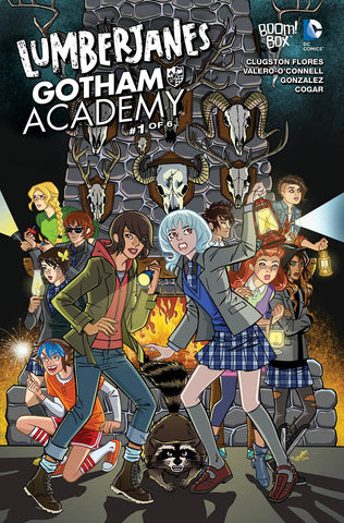 LUMBERJANES GOTHAM ACADEMY #1 UNLOCK CLUGSTON FLORES VAR COVER