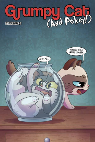 GRUMPY CAT & POKEY #5 (OF 6) CVR A GARBOWSKA COVER