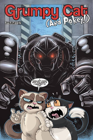 GRUMPY CAT & POKEY #5 (OF 6) CVR B HAESER COVER