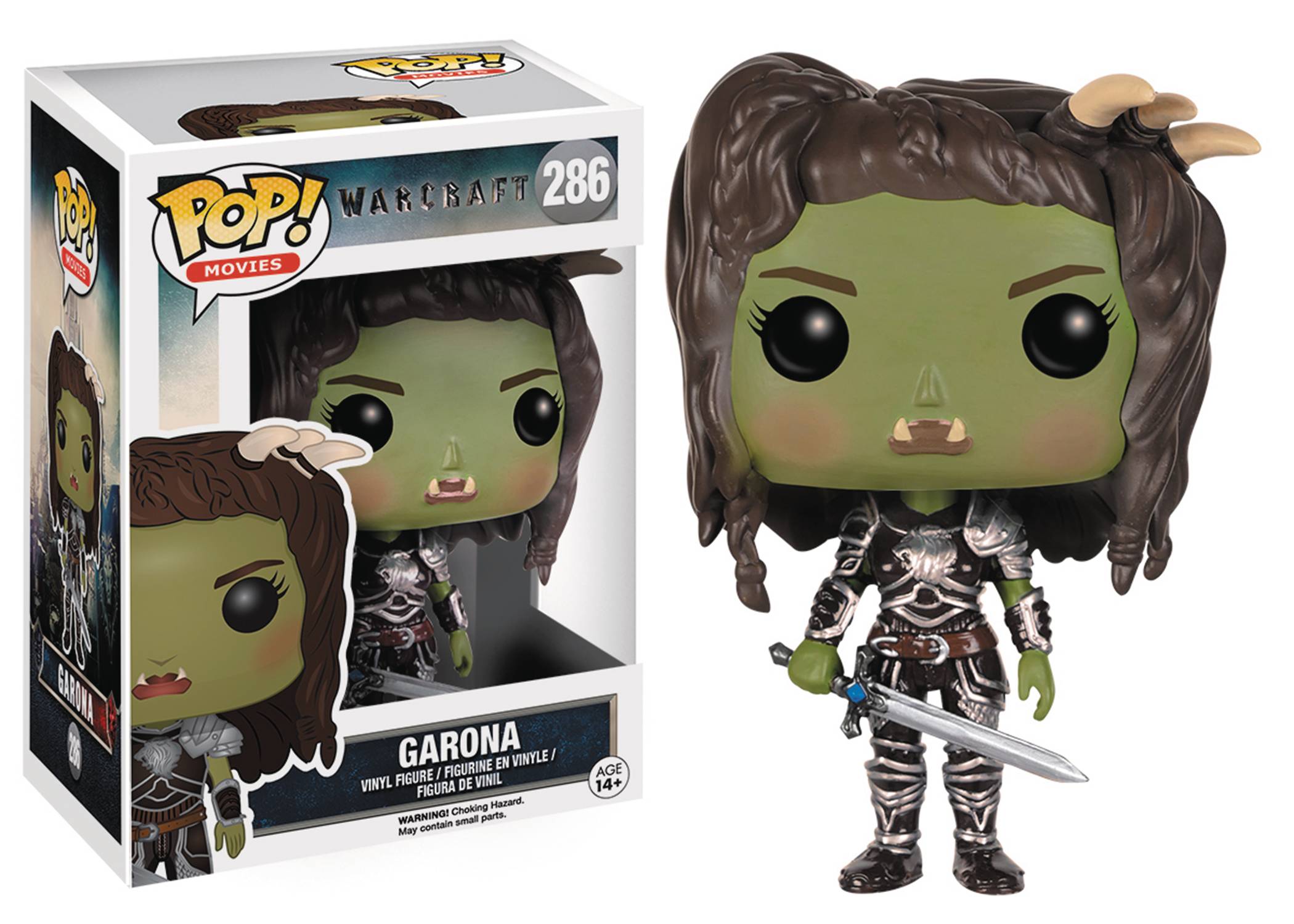 POP WARCRAFT MOVIE GARONA VINYL FIG