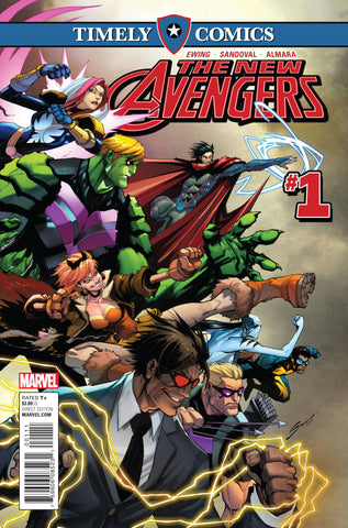 TIMELY COMICS NEW AVENGERS #1 COVER