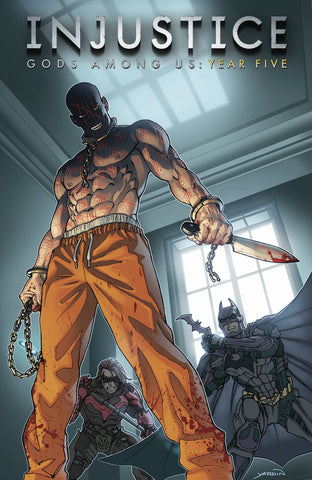 INJUSTICE GODS AMONG US YEAR FIVE #12 COVER