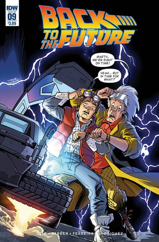 BACK TO THE FUTURE #9 COVER