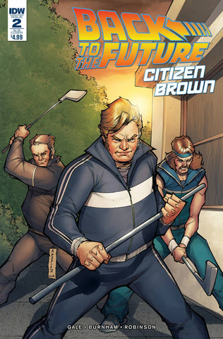 BACK TO THE FUTURE CITIZEN BROWN #2 (OF 5) SUBSCRIPTION VARIANT COVER