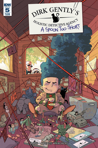 DIRK GENTLY A SPOON TOO SHORT #5 (OF 5) COVER