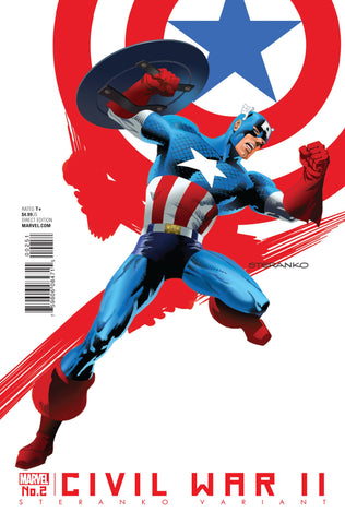 CIVIL WAR II #2 (OF 7) STERANKO VARIANT COVER