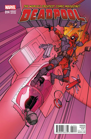 DEADPOOL #14 CW REENACTMENT VAR CW2 COVER