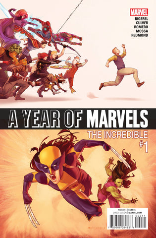 YEAR OF MARVELS INCREDIBLE #1 COVER