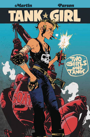 TANK GIRL 2 GIRLS 1 TANK #3 (OF 4) CVR A POPE