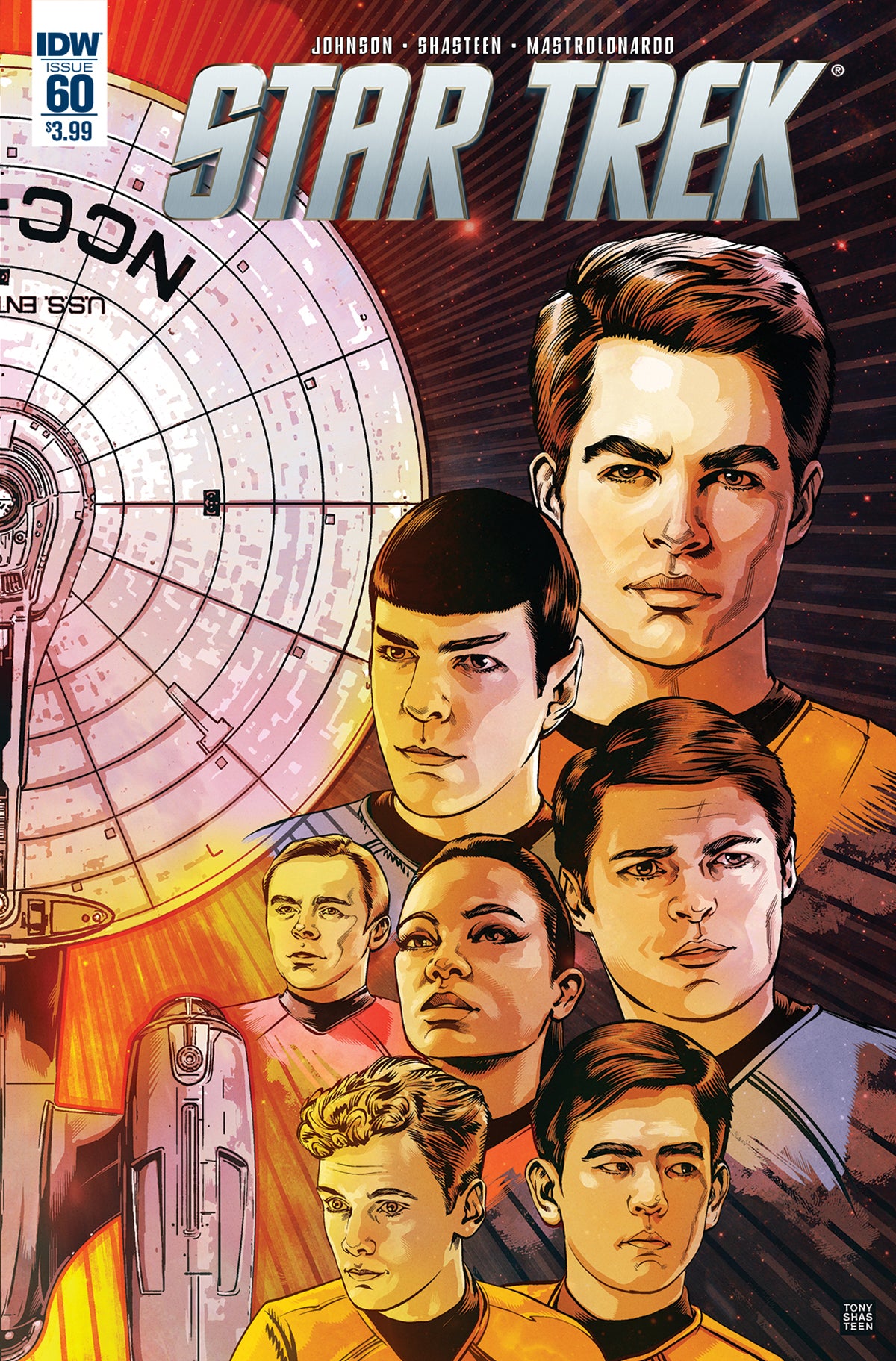 STAR TREK ONGOING #60 SUBSCRIPTION VAR