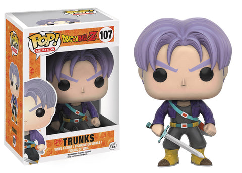 POP ANIME DBZ TRUNKS VINYL FIG COVER