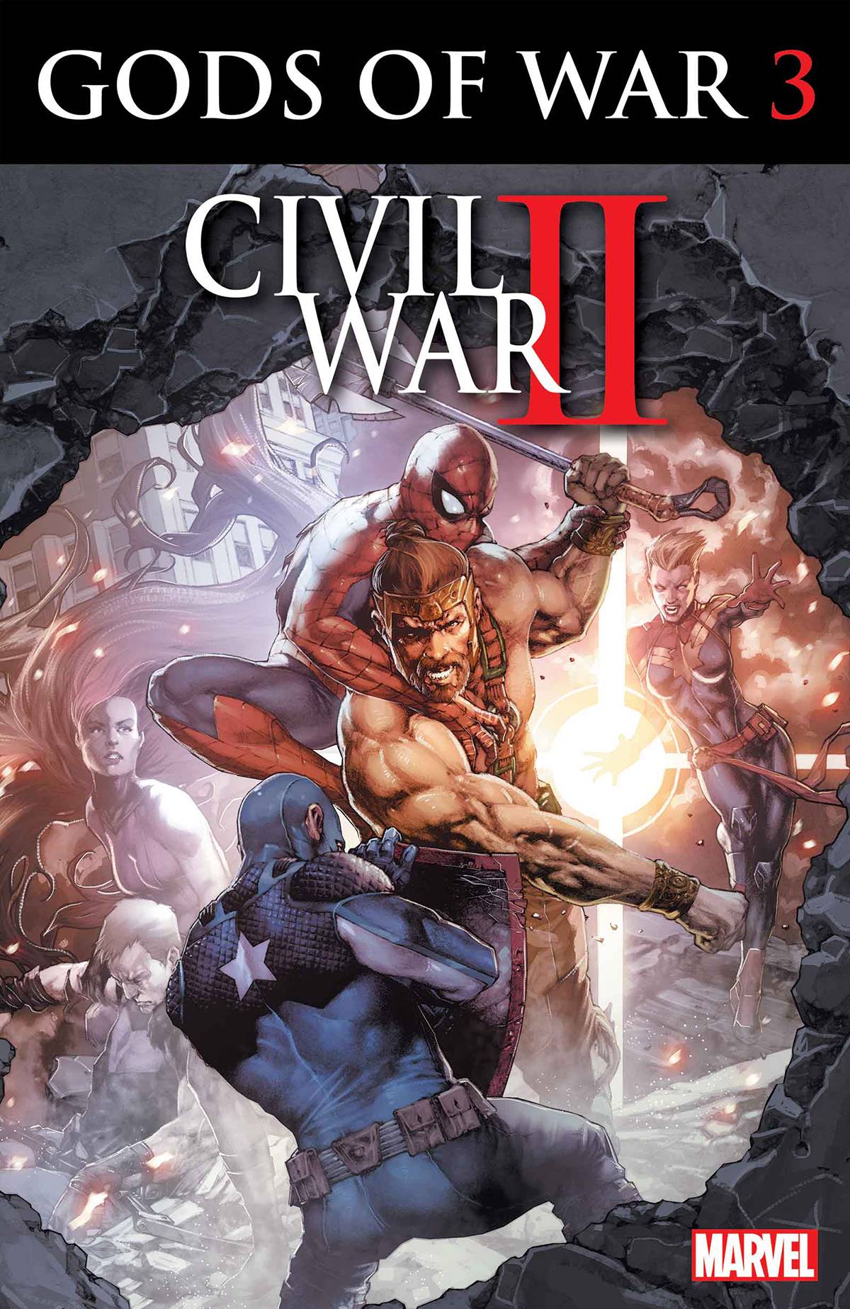 CIVIL WAR II GODS OF WAR #3