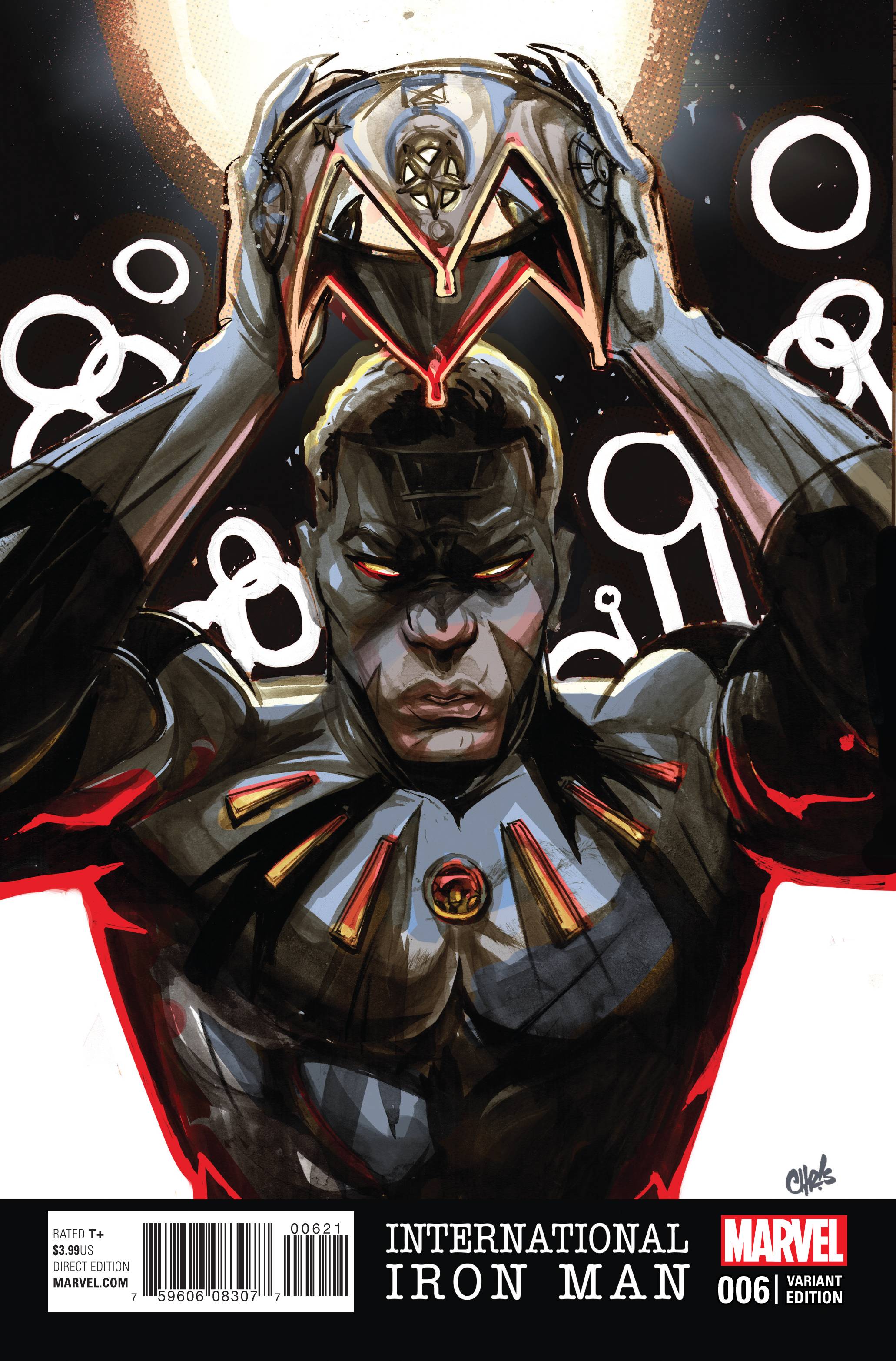 INTERNATIONAL IRON MAN #6 VISIONS BLACK PANTHER VAR