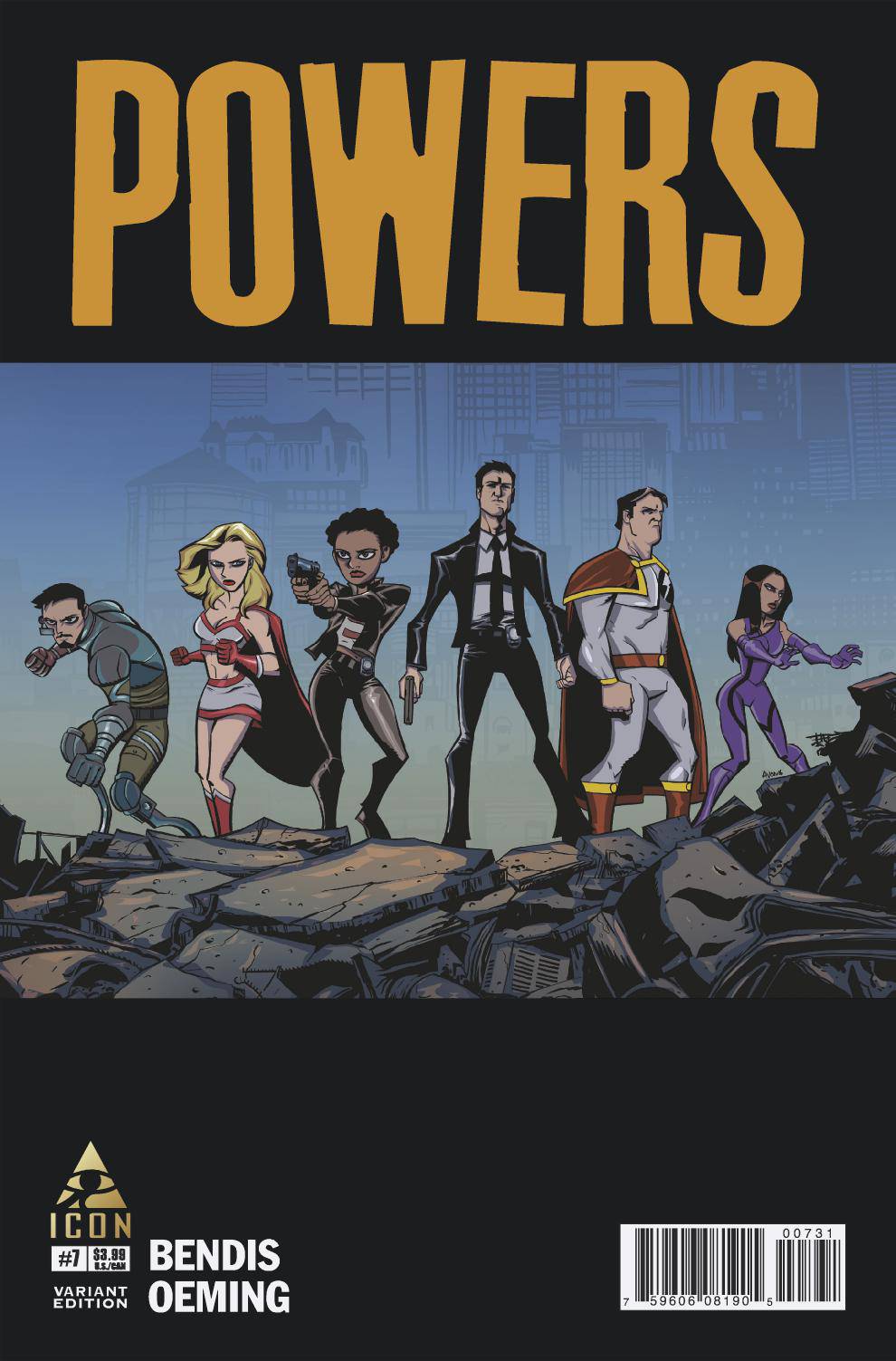 POWERS #7 OEMING VAR