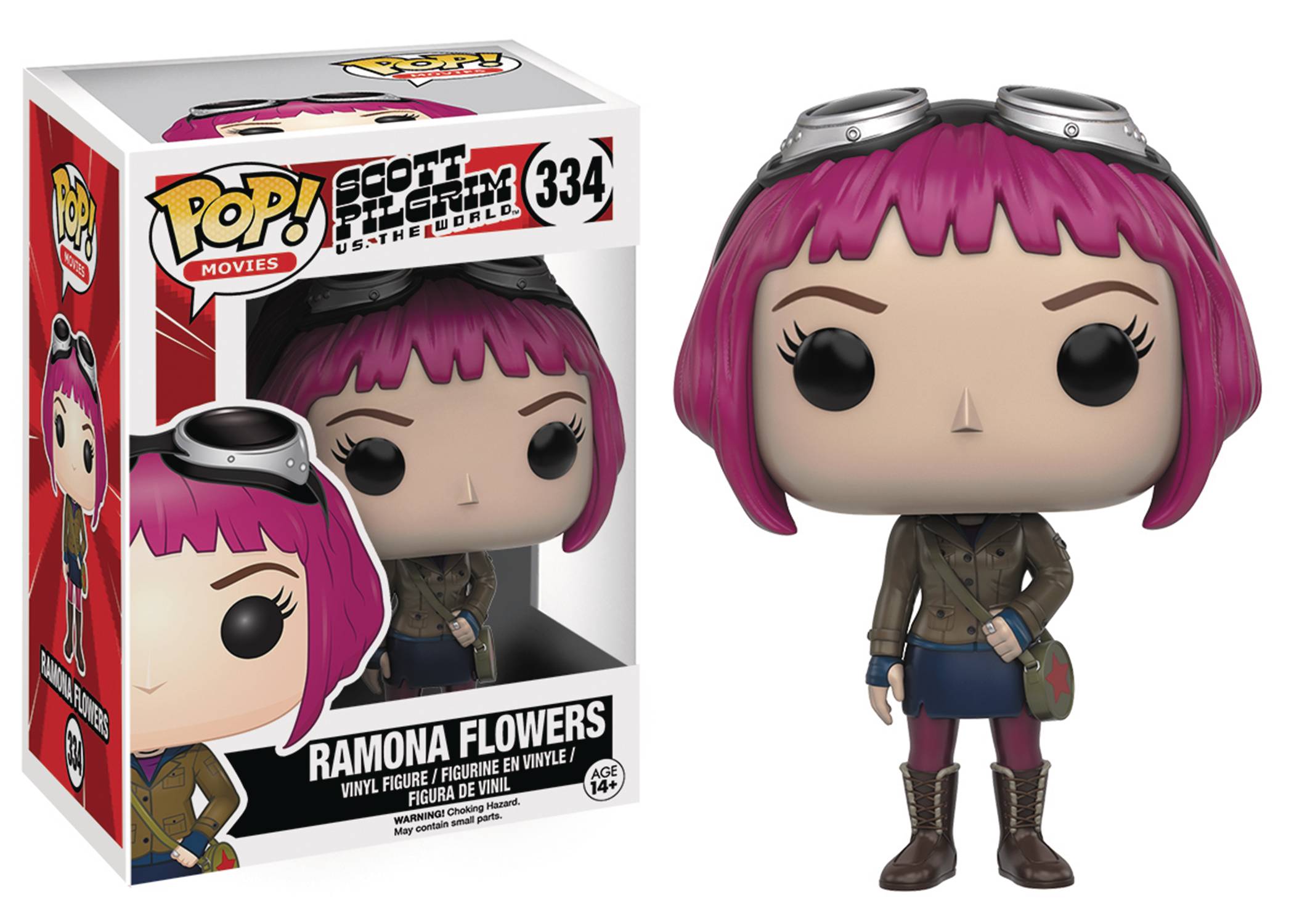 POP SCOTT PILGRIM RAMONA FLOWERS VINYL FIG