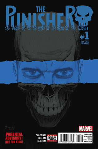 PUNISHER #1 SHALVEY 2ND PTG VARIANT COVER