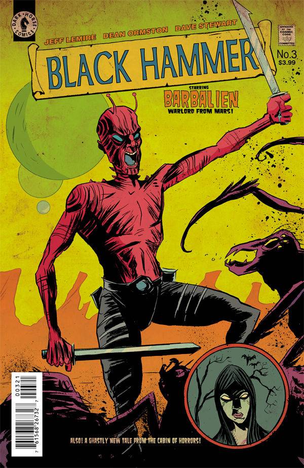 BLACK HAMMER #3 LEMIRE VAR CVR