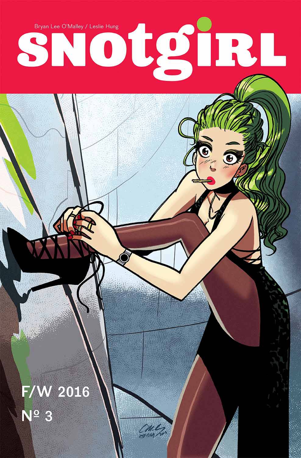 SNOTGIRL #3 CVR B O`MALLEY & FISCHER