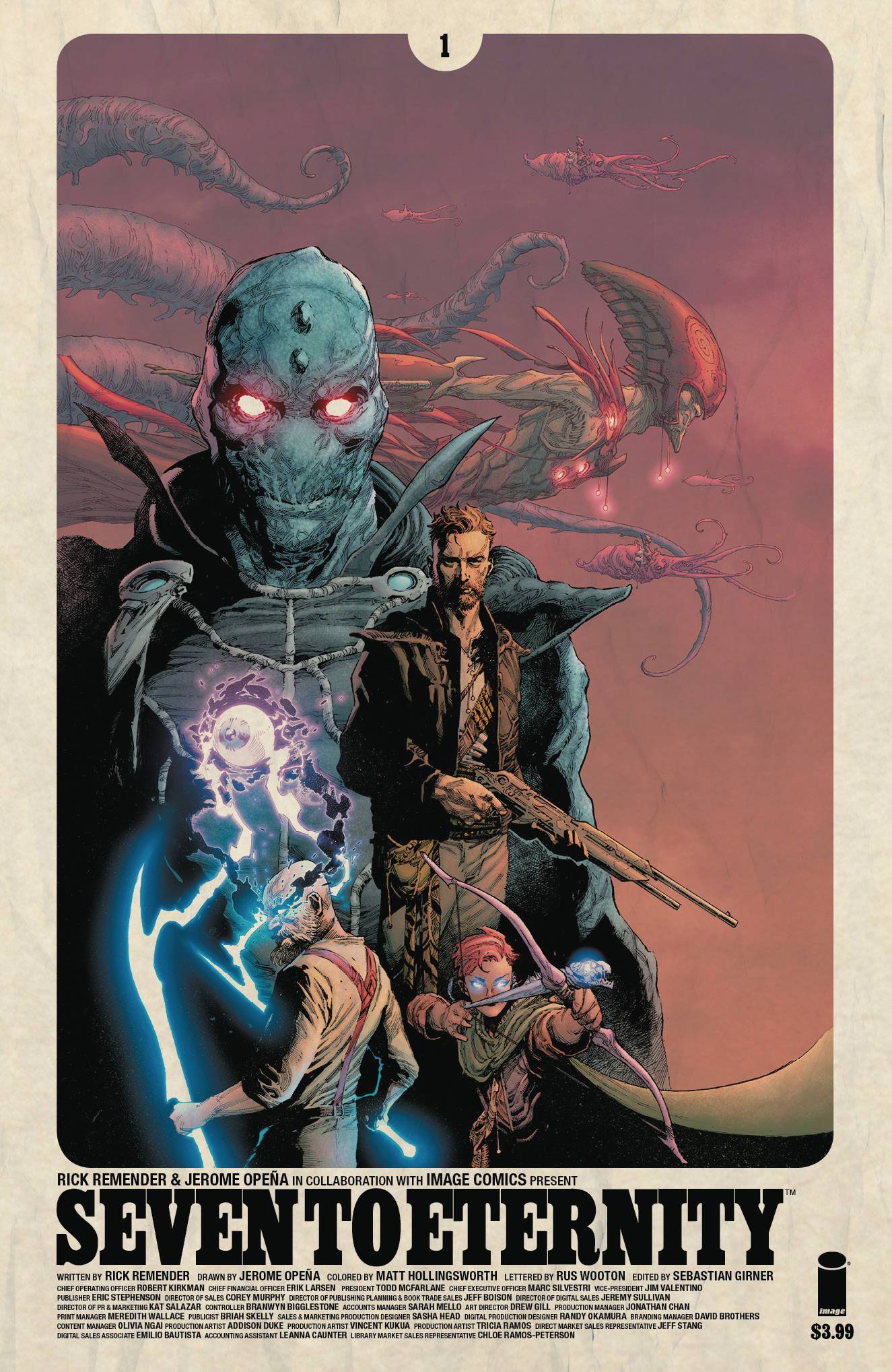 SEVEN TO ETERNITY #1 CVR A OPENA & HOLLINGSWORTH