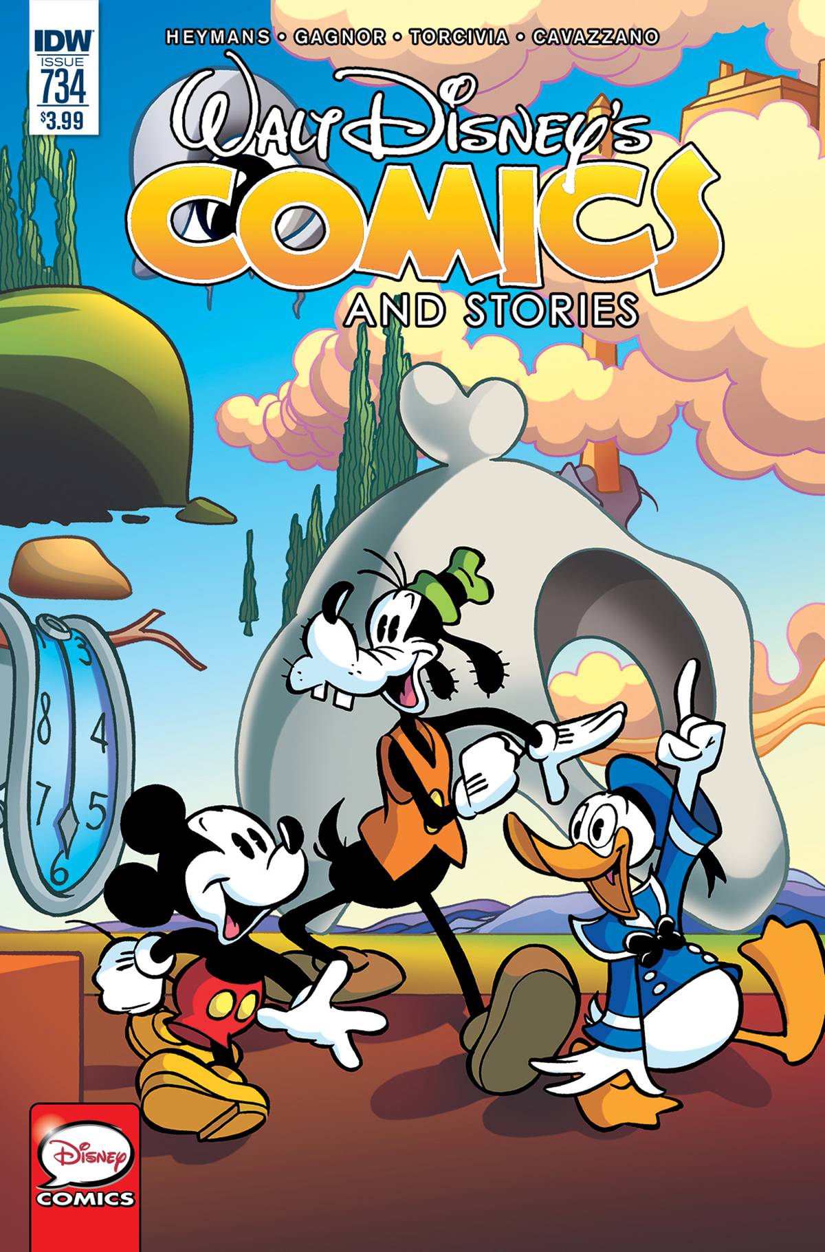 WALT DISNEY COMICS & STORIES #734