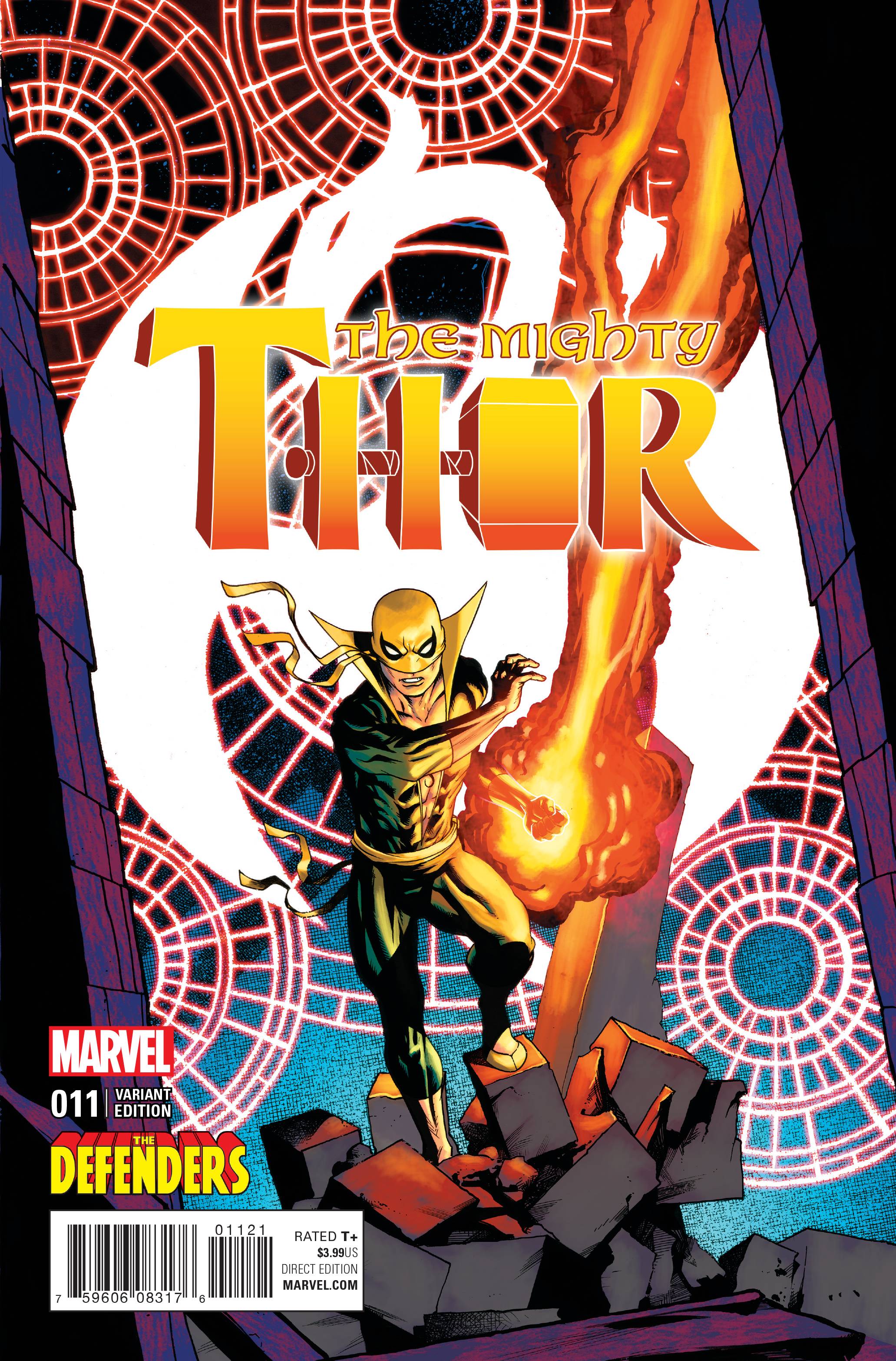 MIGHTY THOR #11 MCKONE DEFENDERS VAR