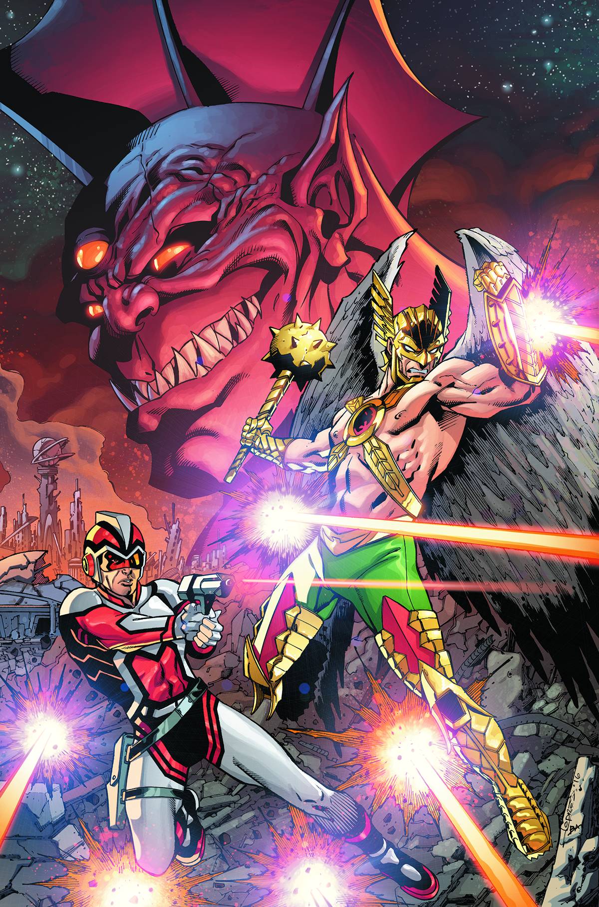 DEATH OF HAWKMAN #1