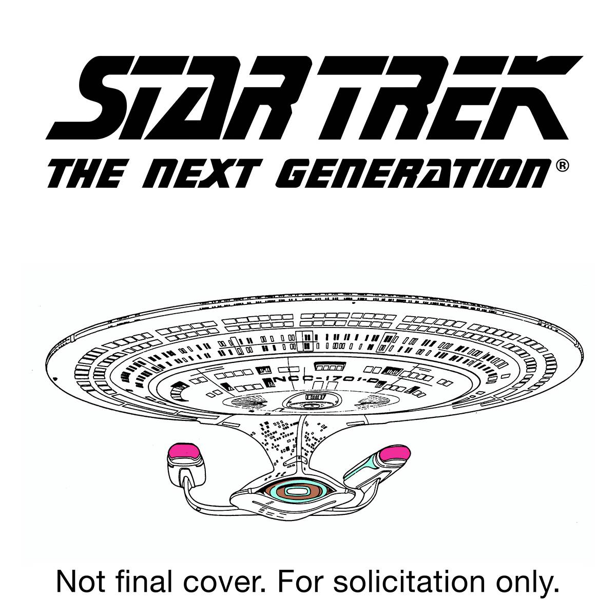 STAR TREK NEXT GENERATION ADULT COLORING BOOK