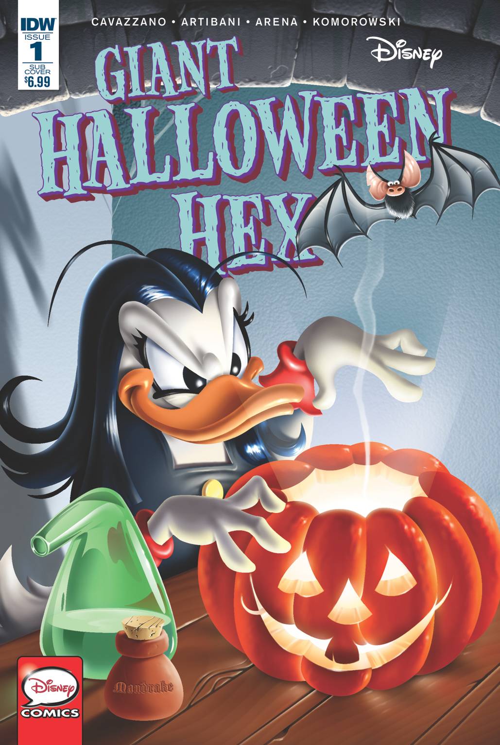 DISNEY GIANT HALLOWEEN HEX #1 SUBSCRIPTION VAR