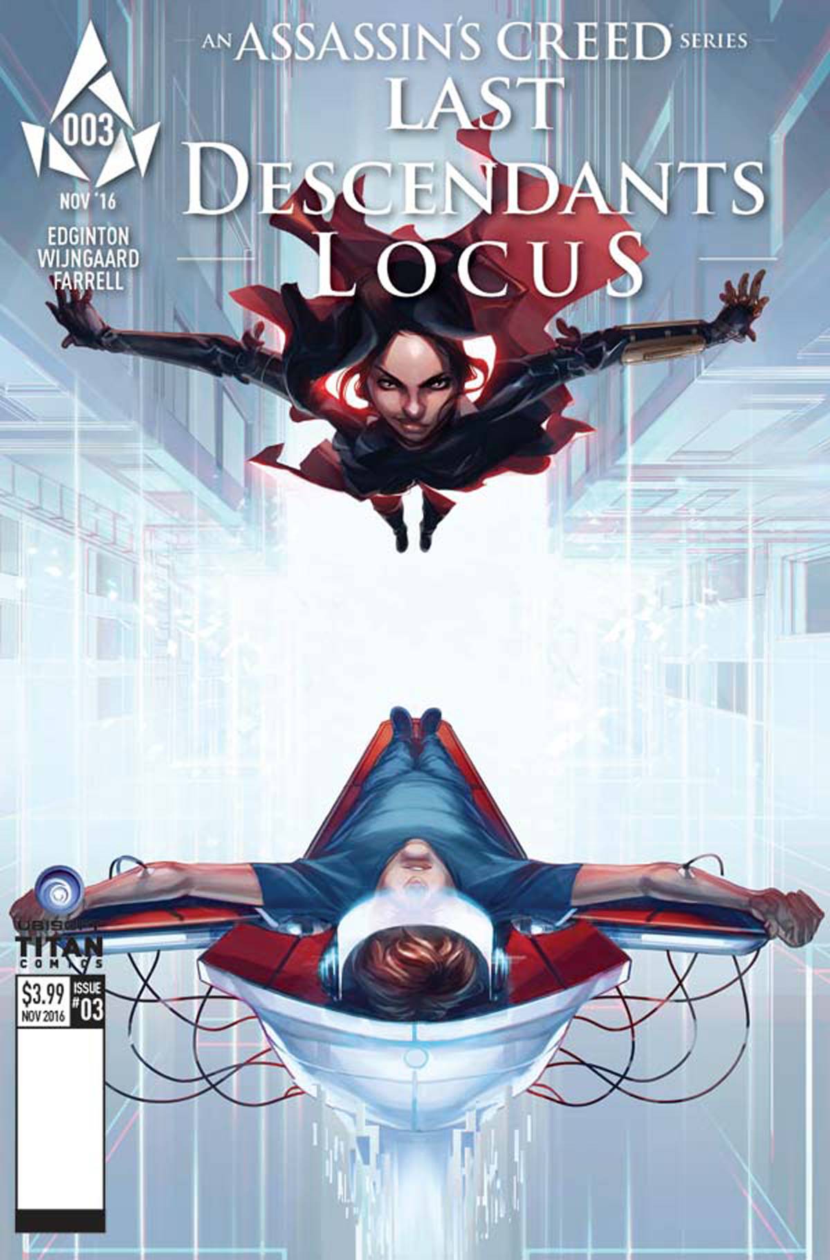 ASSASSINS CREED LOCUS #3 (OF 4) CVR B GLASS