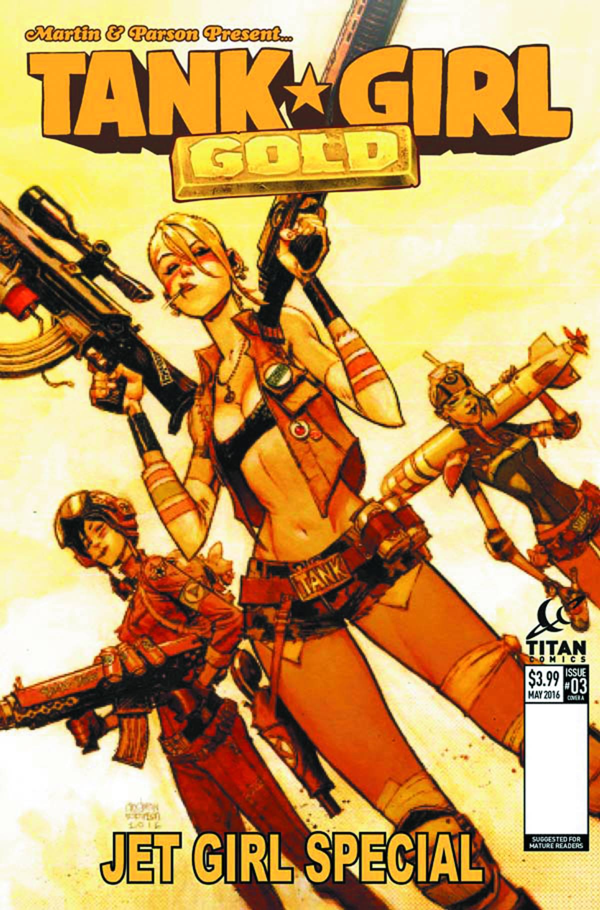 TANK GIRL GOLD #3