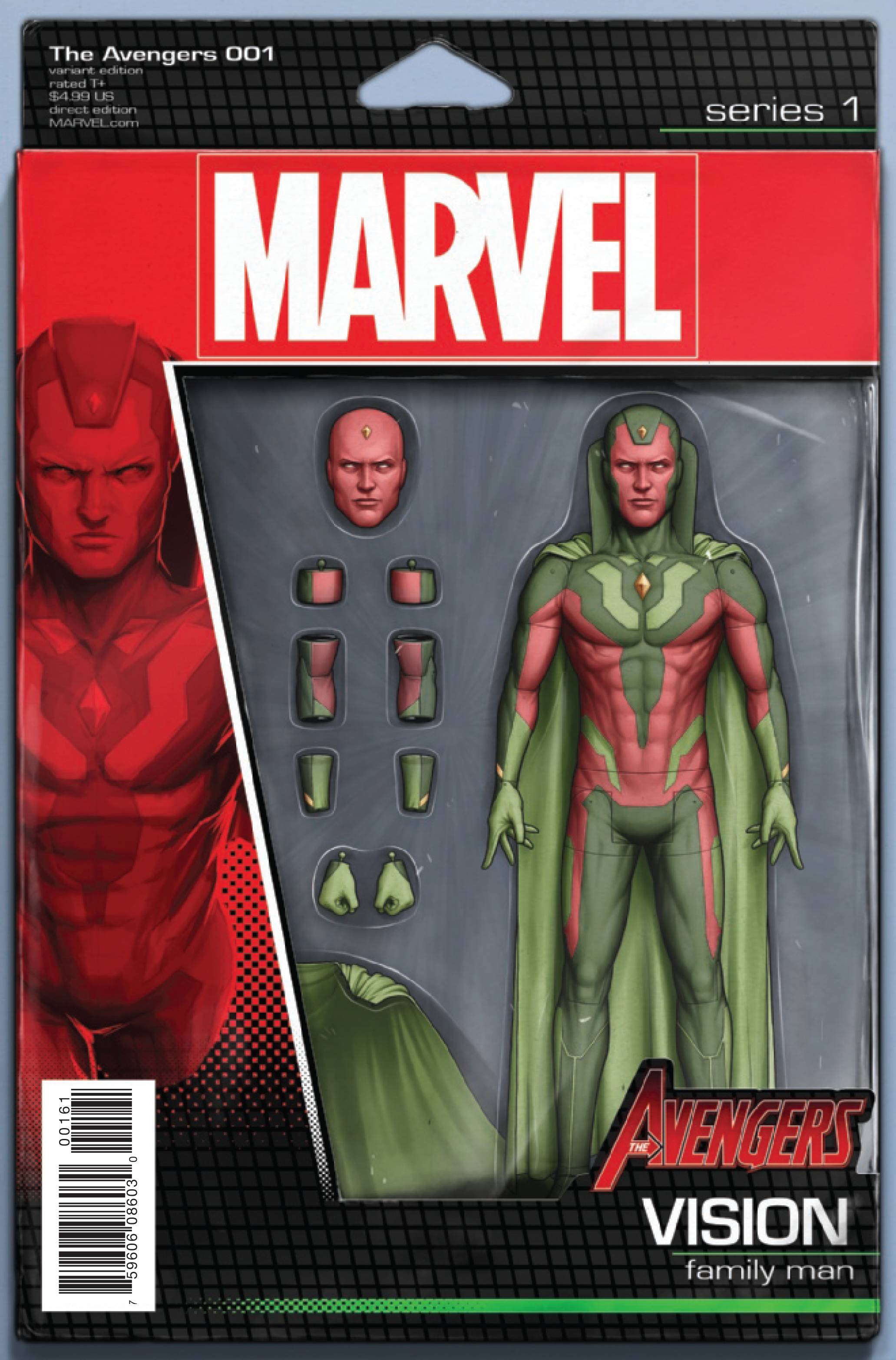 AVENGERS #1 CHRISTOPHER ACTION FIGURE VAR NOW